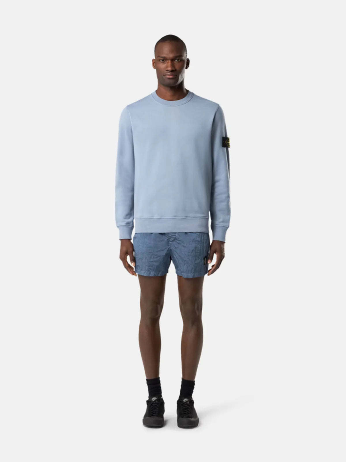 Amsterdam Outlet™ - Unisex Katoenen Hoodie Blauw