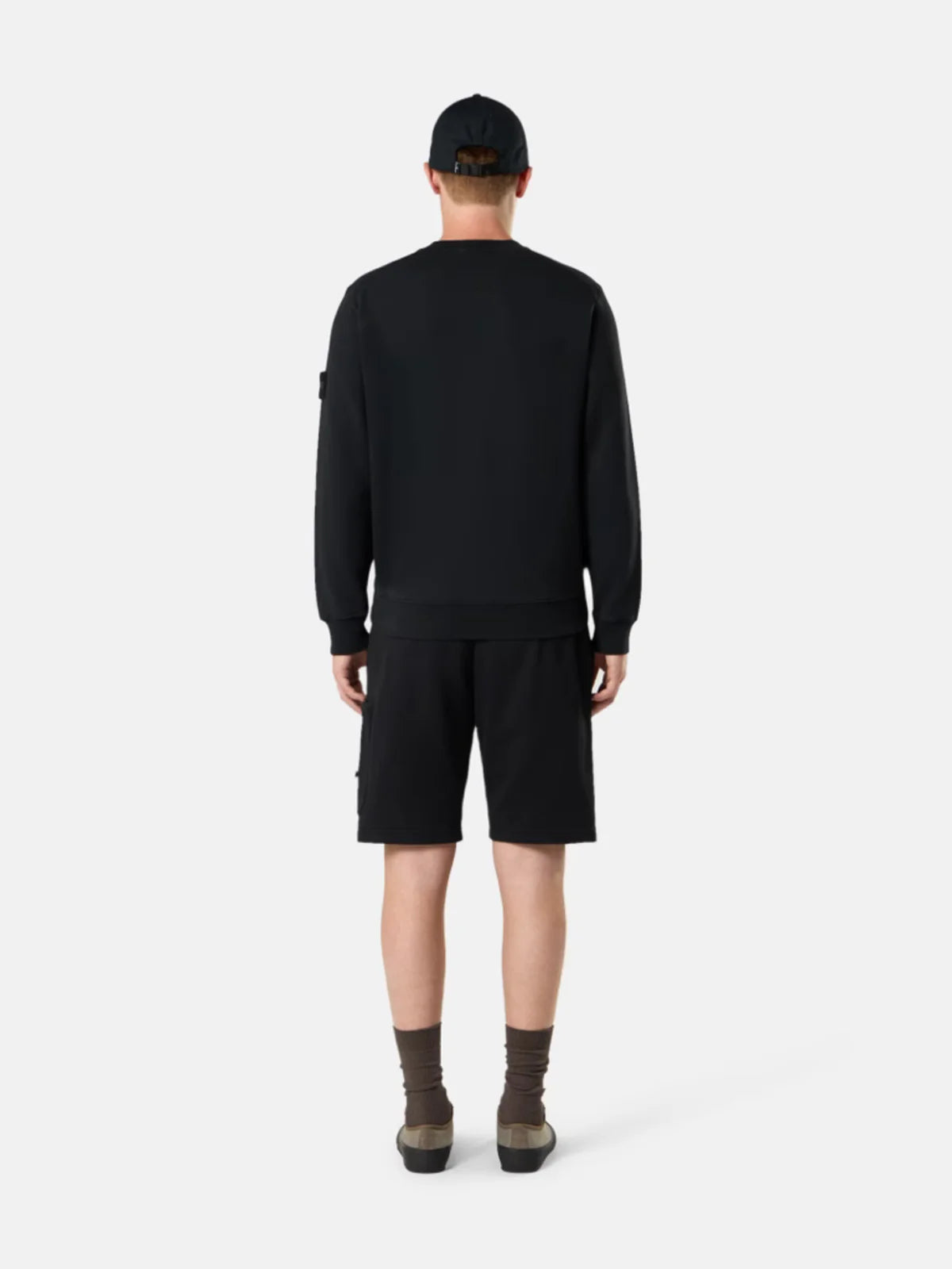 Amsterdam Outlet™ - Unisex Katoenen Hoodie Zwart